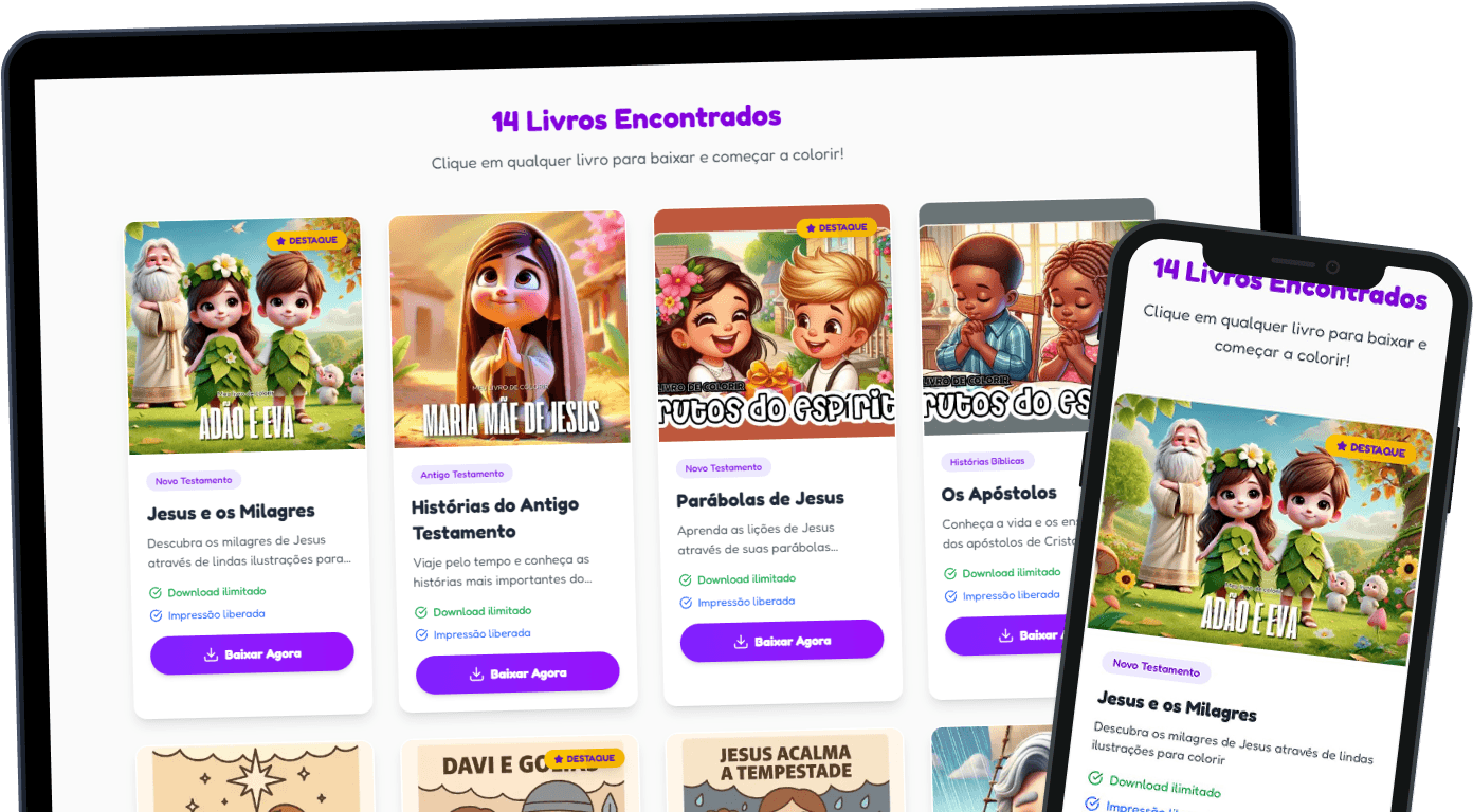 Plataforma Colorir com Cristo